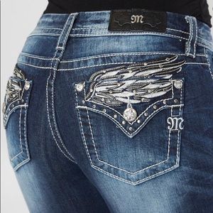 Miss Me Womens Bootcut Jeans Size 29 NWOT